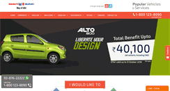 Desktop Screenshot of popularmaruti.com